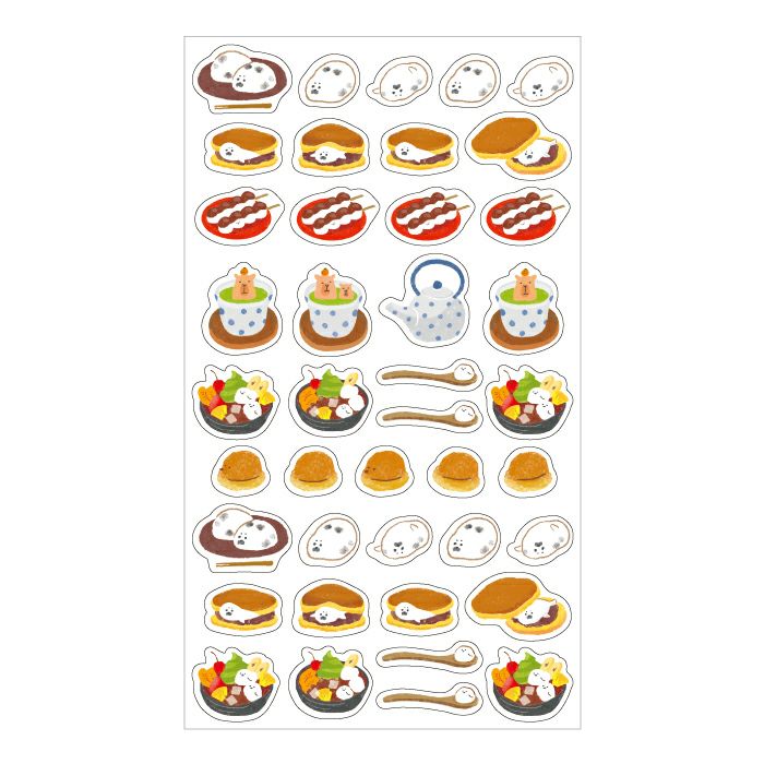 Okashina Planner Stickers - Japanese Sweets