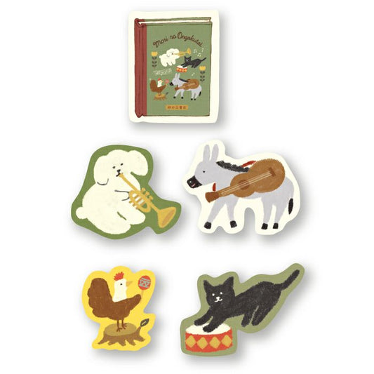 Flake Stickers - Forest Music Band