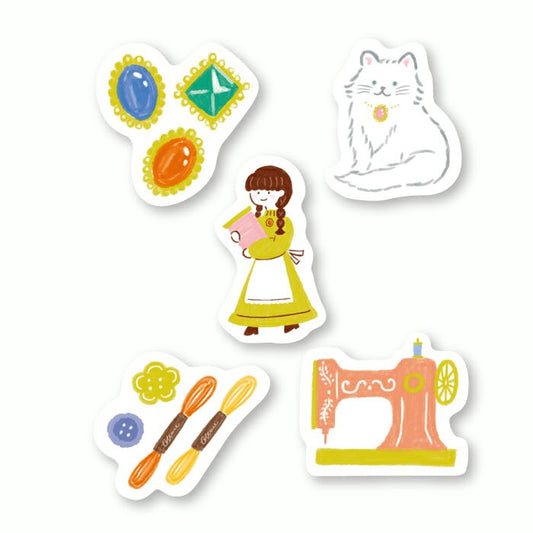 Limited Edition Flake Stickers - Glittering