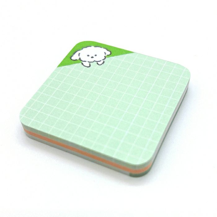 Furukawa Paper / Message Sticky Notes - Peeking Dog