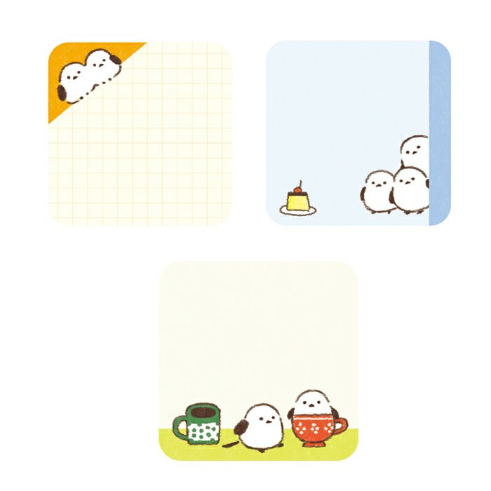 Furukawa Paper / Message Sticky Notes - Happy Friends
