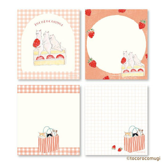 Tocorocomugi / Limited Edition / Memo Pad - Sweets