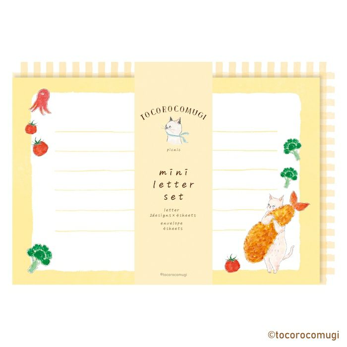 Tocorocomugi / Limited Edition / Letter Set - Picnic