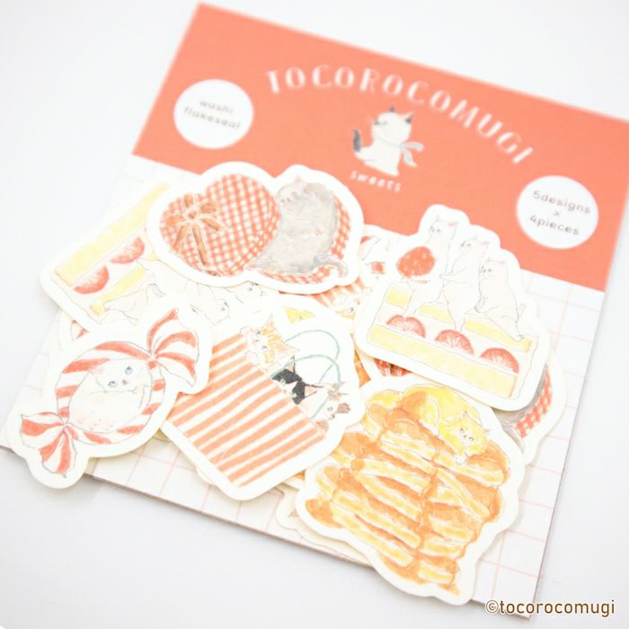 Tocorocomugi / Limited Edition / Flake Stickers - Sweets