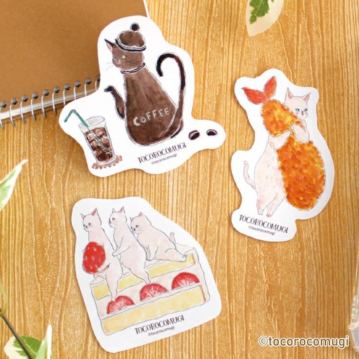 Tocorocomugi / Limited Edition / Vinyl Sticker - Picnic