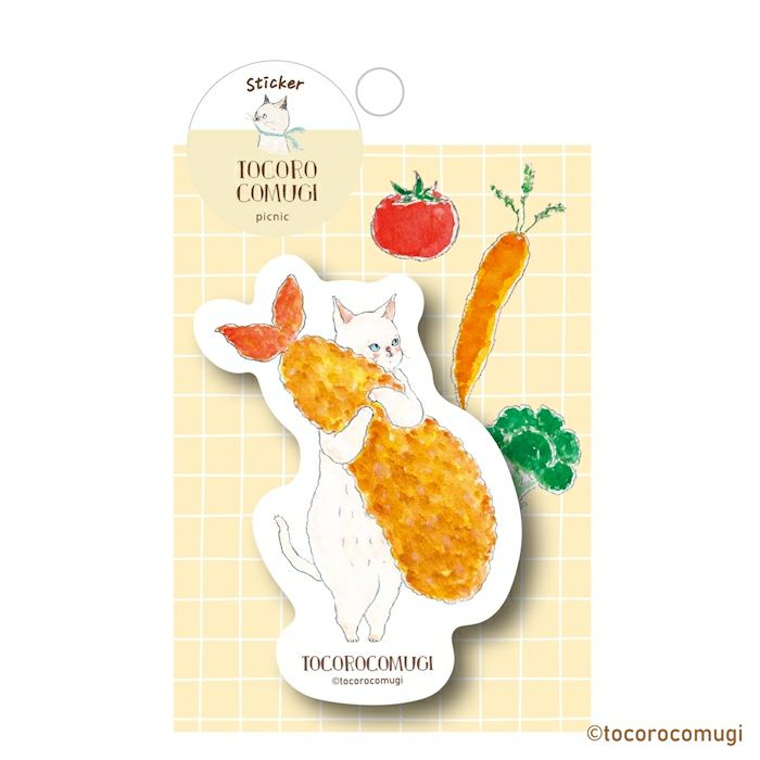 Tocorocomugi / Limited Edition / Vinyl Sticker - Picnic
