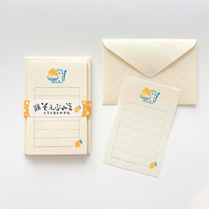 Summer Limited / Furukawa Paper / Mini Letter Set - Polar Bear