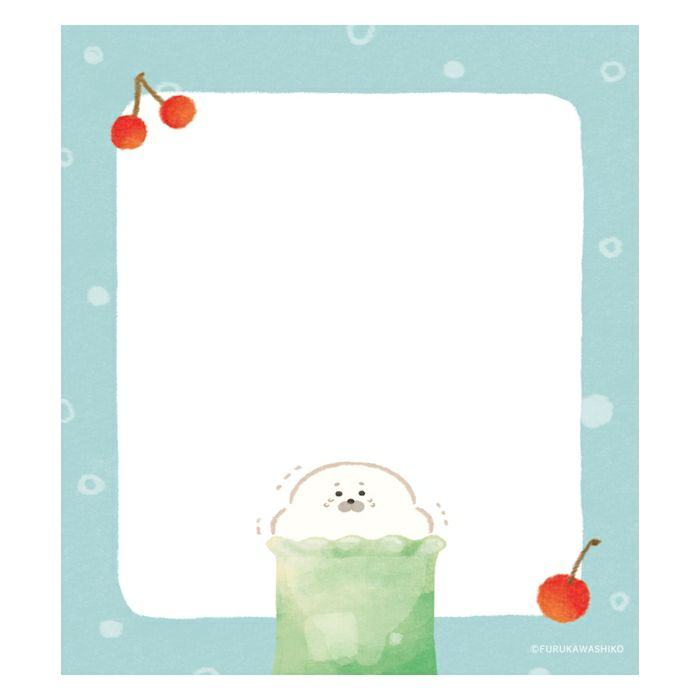 Furukawa Paper / Okashina Memo Pad - Seal
