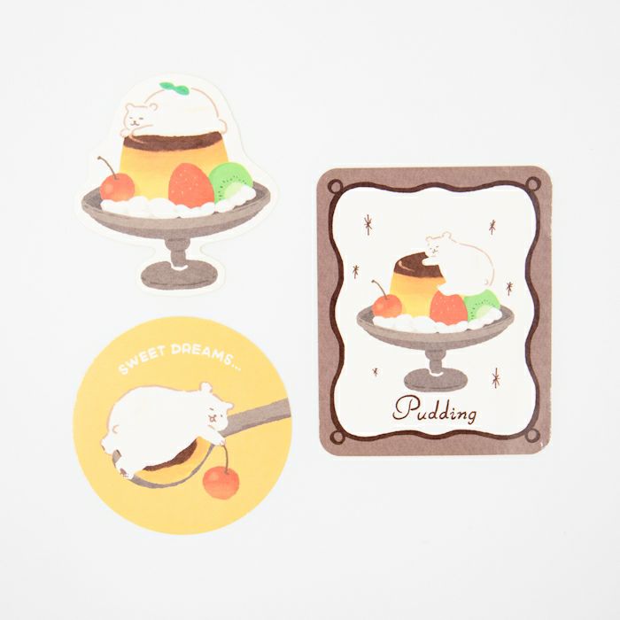 Furukawa Paper / Vinyl Sticker - Polar Bear (Set of 3 Stickers)
