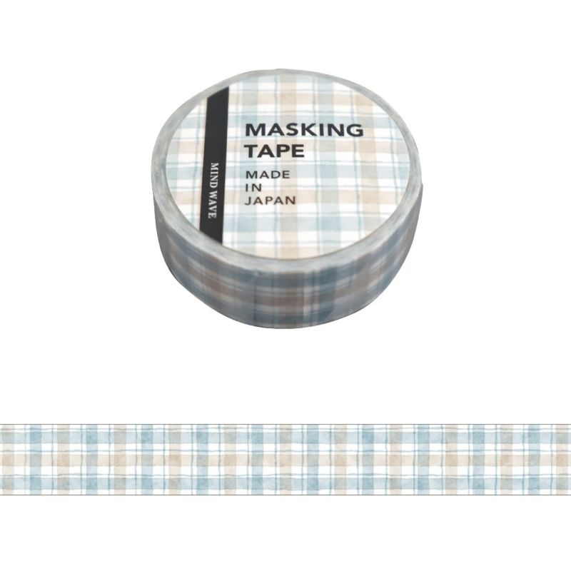 Mind Wave / Washi Tape - Checked Pattern