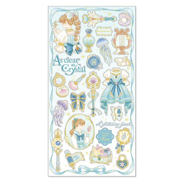 Mind Wave / Stickers - Crystal