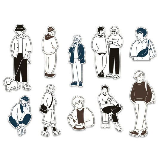 Mind Wave / Ami Flake Stickers - Boys