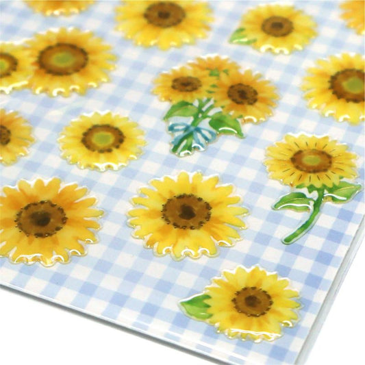 Summer Limited / Mind Wave / Puffy Stickers - Sun Flower