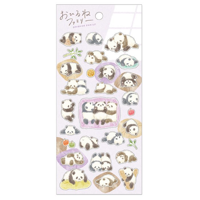 Mind Wave / Animal Stickers - Nap Time Panda