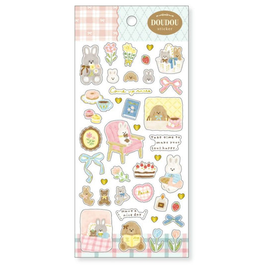 Mind Wave / Animal Stickers - Bunny's Cozy  Home
