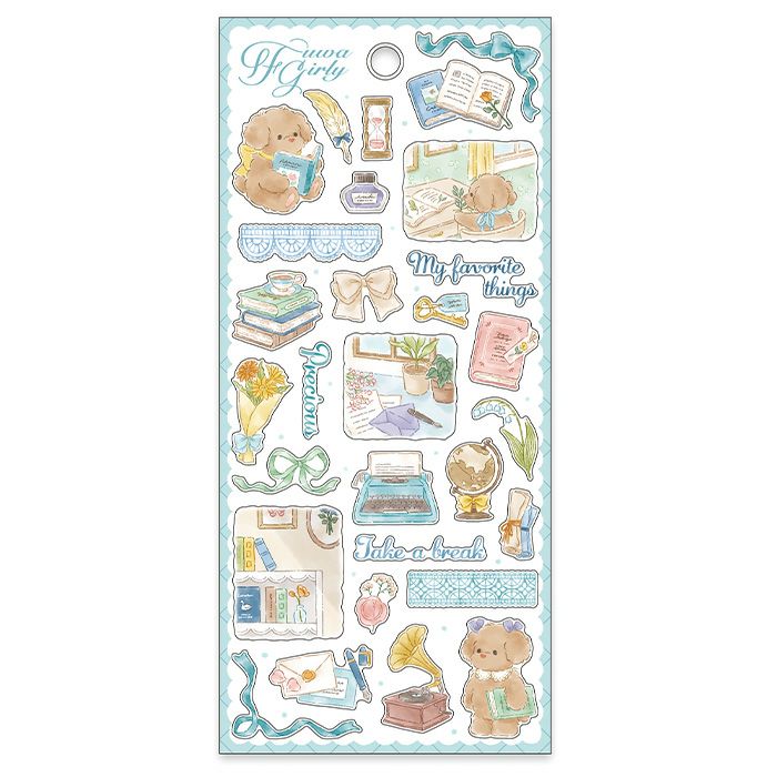 Mind Wave / Animal Stickers - Dog's Journal Time