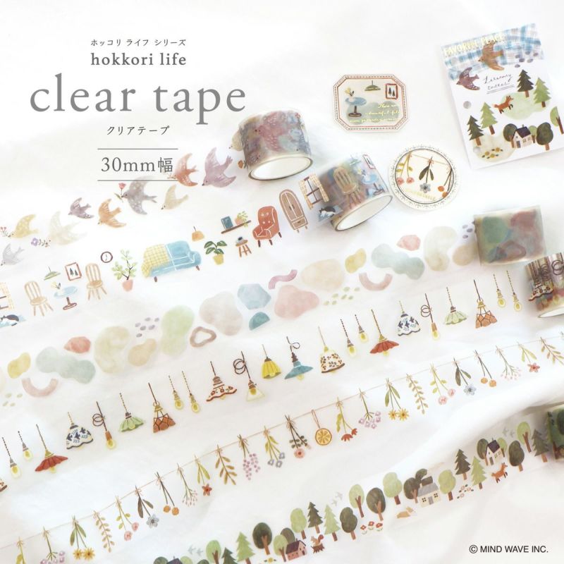 Mind Wave / Clear Tape - Hokkori Pattern