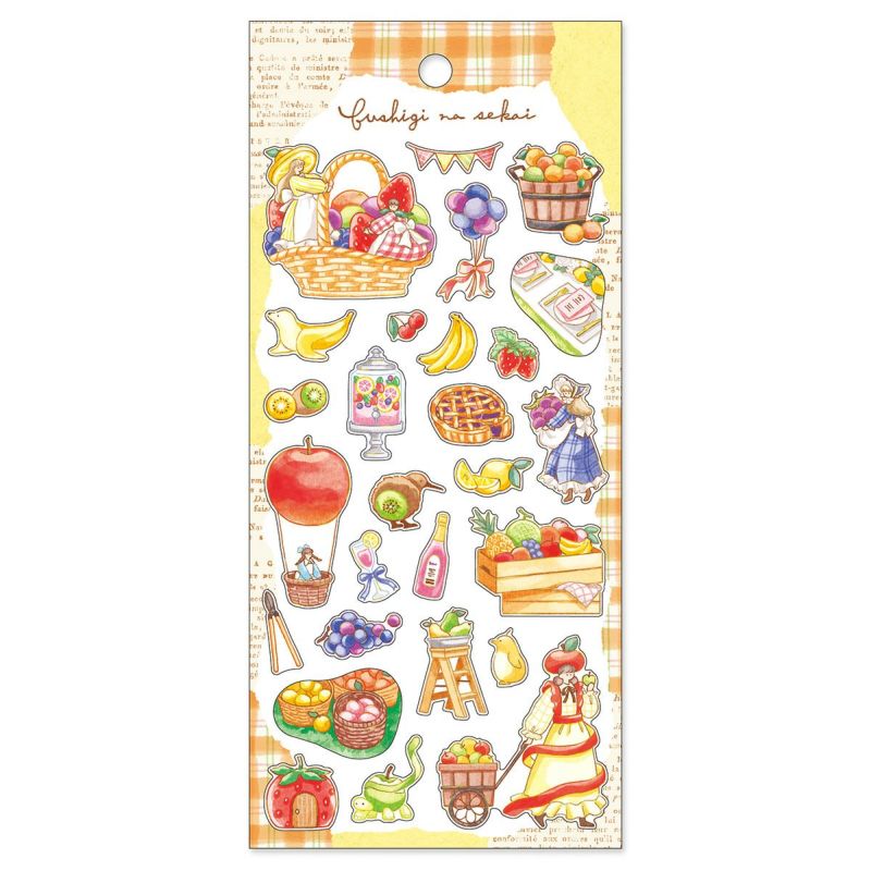 Mind Wave / Stickers - Fruit Shop
