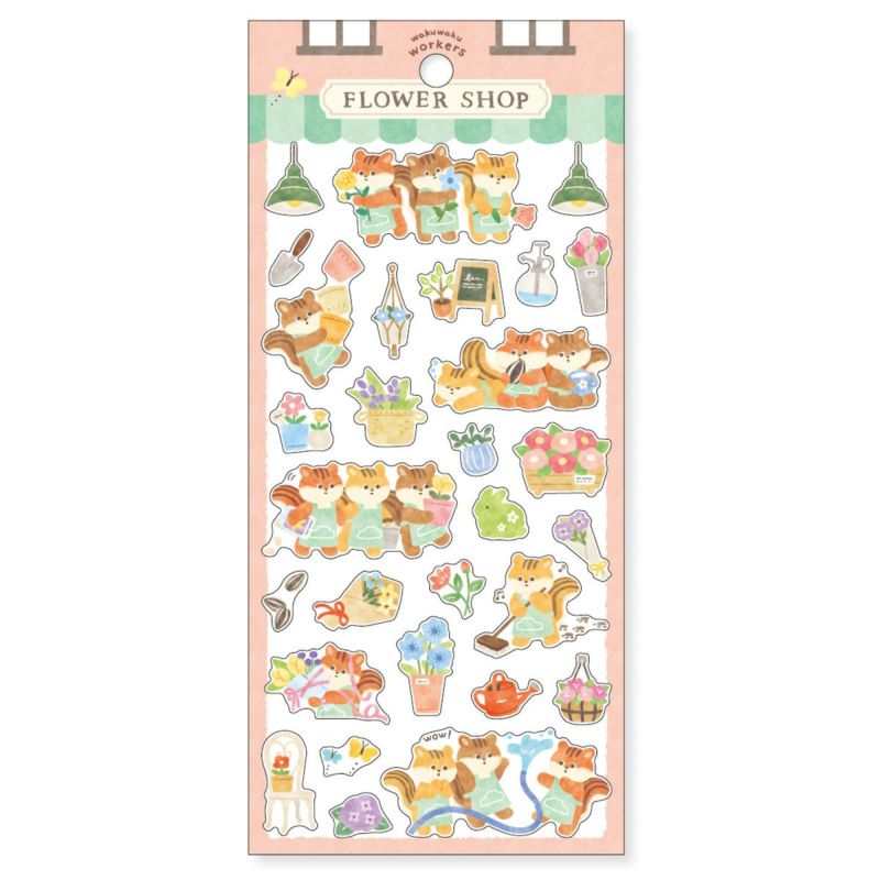 Mind Wave / Stickers - Squirrel’s Flower Shop
