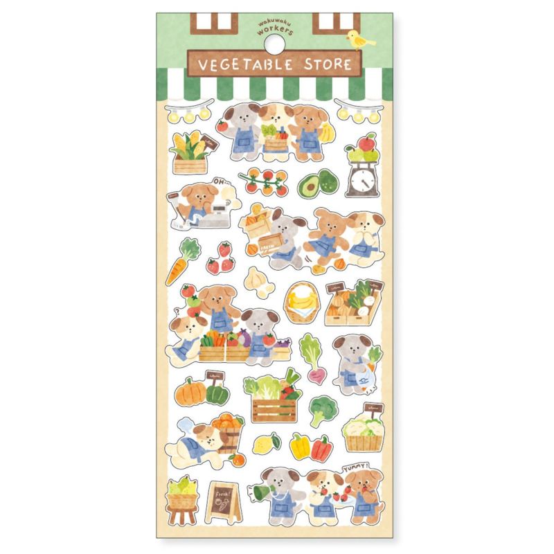 Mind Wave / Stickers - Dog's Veggie Shop