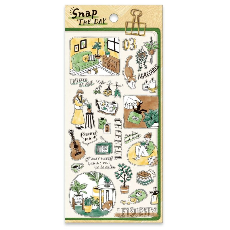 Mind Wave / Daily Life Stickers - Cozy Home