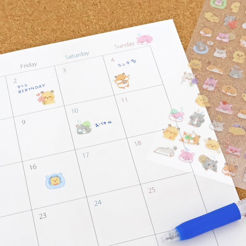 Mind Wave / Planner Stickers - Petit Hamster