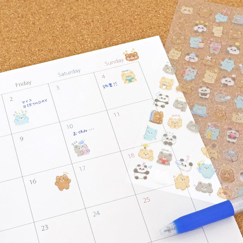 Mind Wave / Planner Stickers - Petit Bear