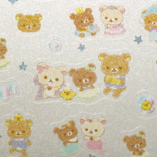 Rilakkuma / Shiny Stickers - Fairly Tale