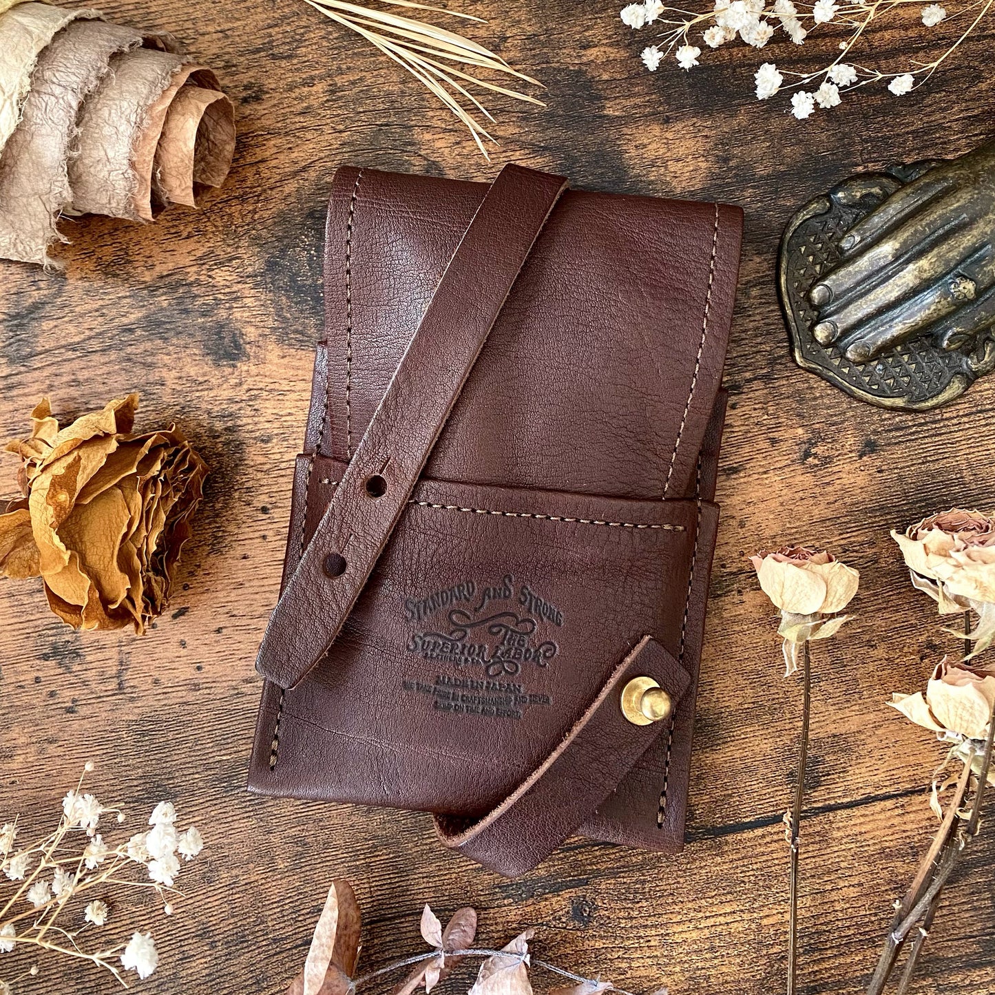 The Superior Labor Leather Tool Holder - Dark Brown