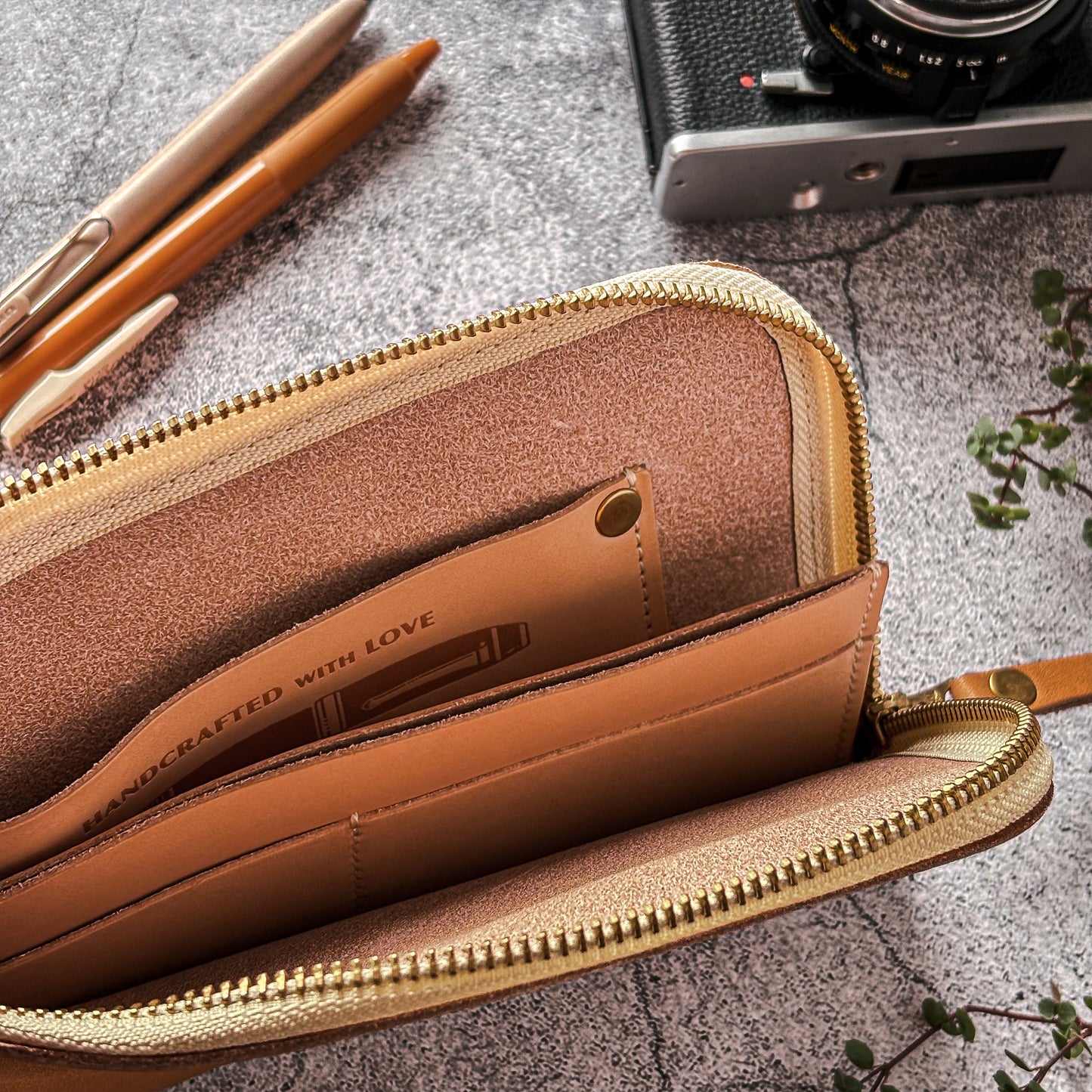 TSL x eric x CTFJ / Utility Leather Pouch