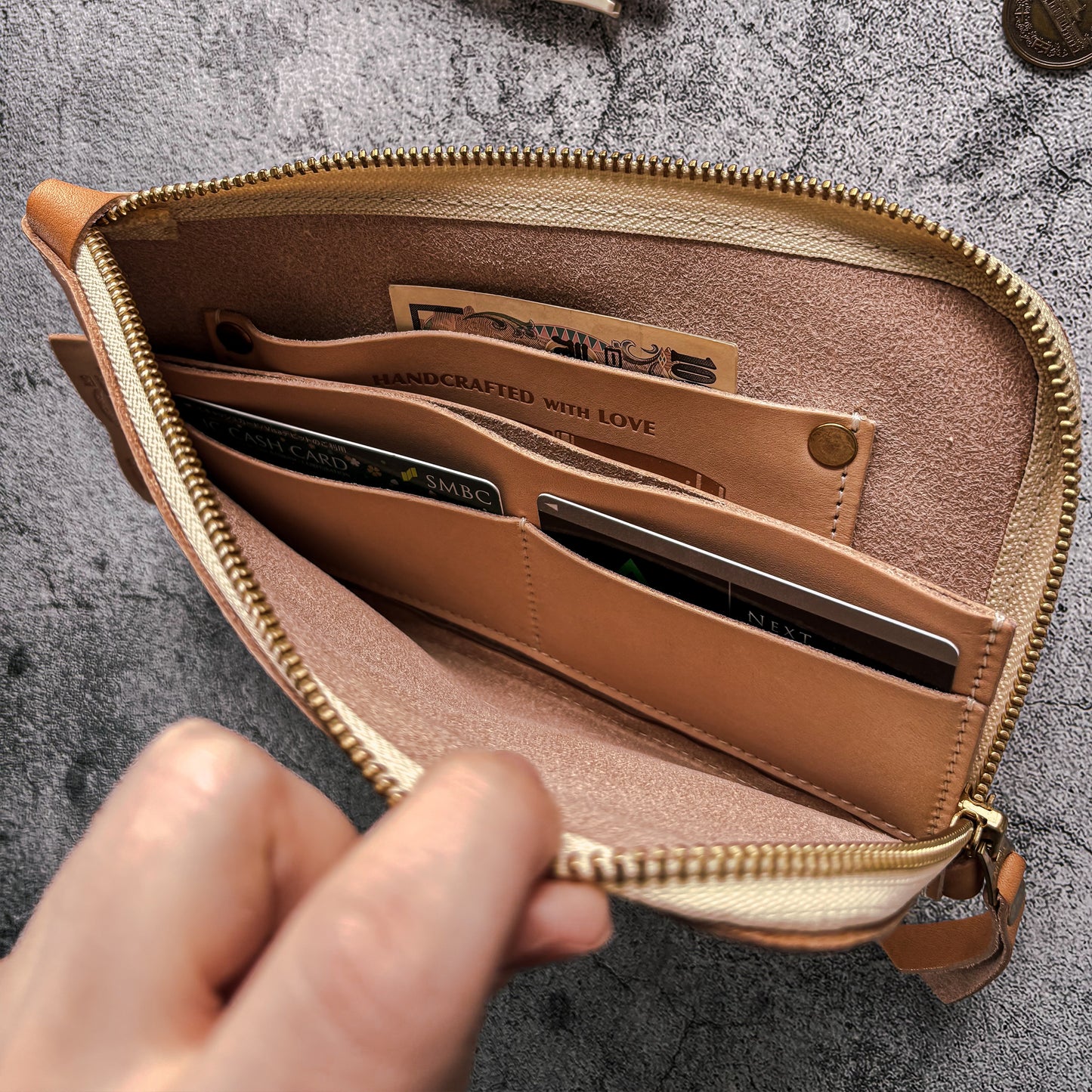 TSL x eric x CTFJ / Utility Leather Pouch