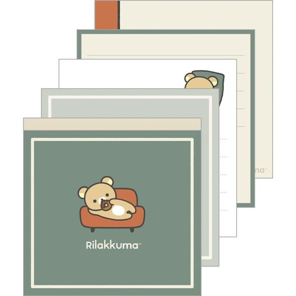 Rilakkuma / Memo Pad - Home Cafe