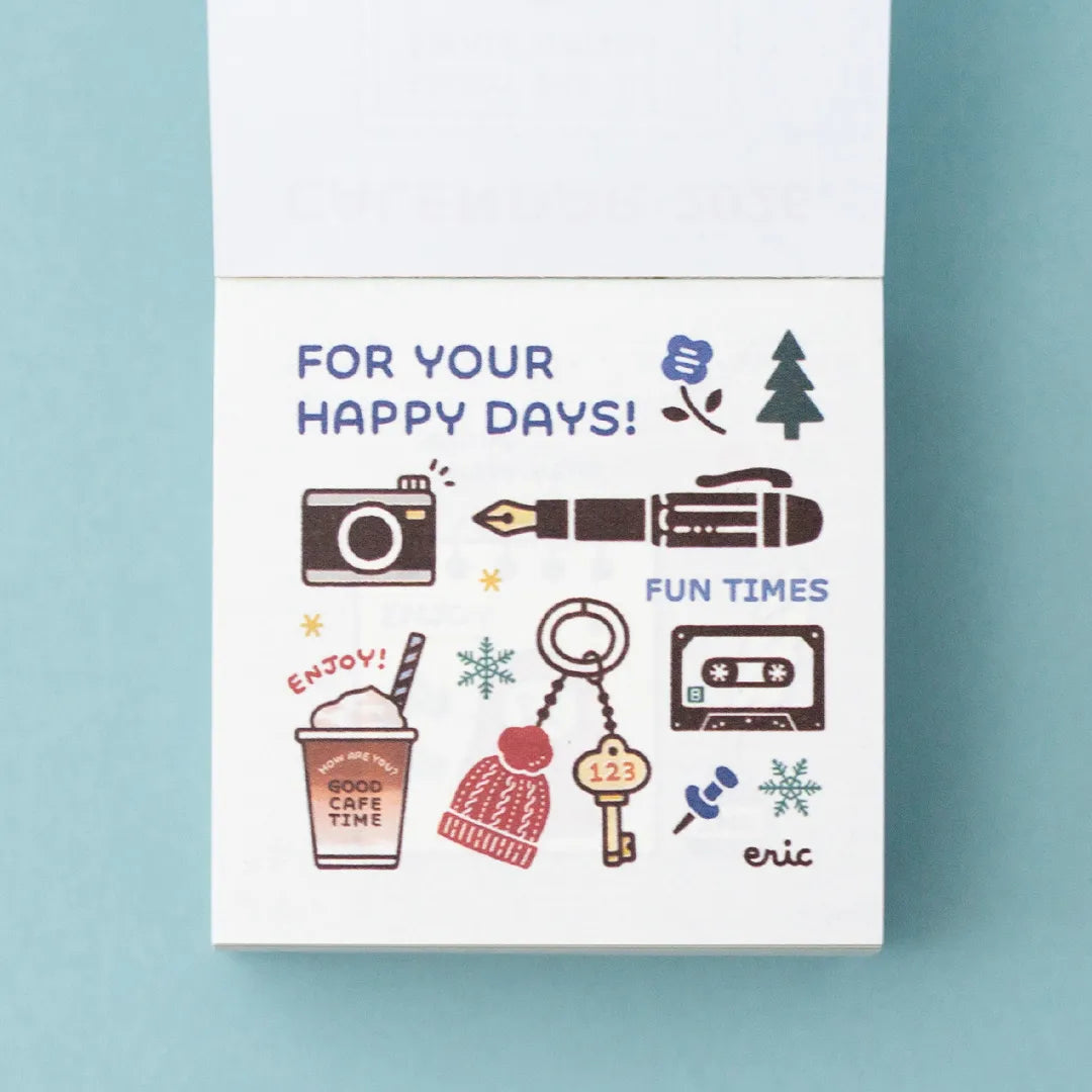 eric / 2026 Color Mini Square Calendar - One-day-a-page