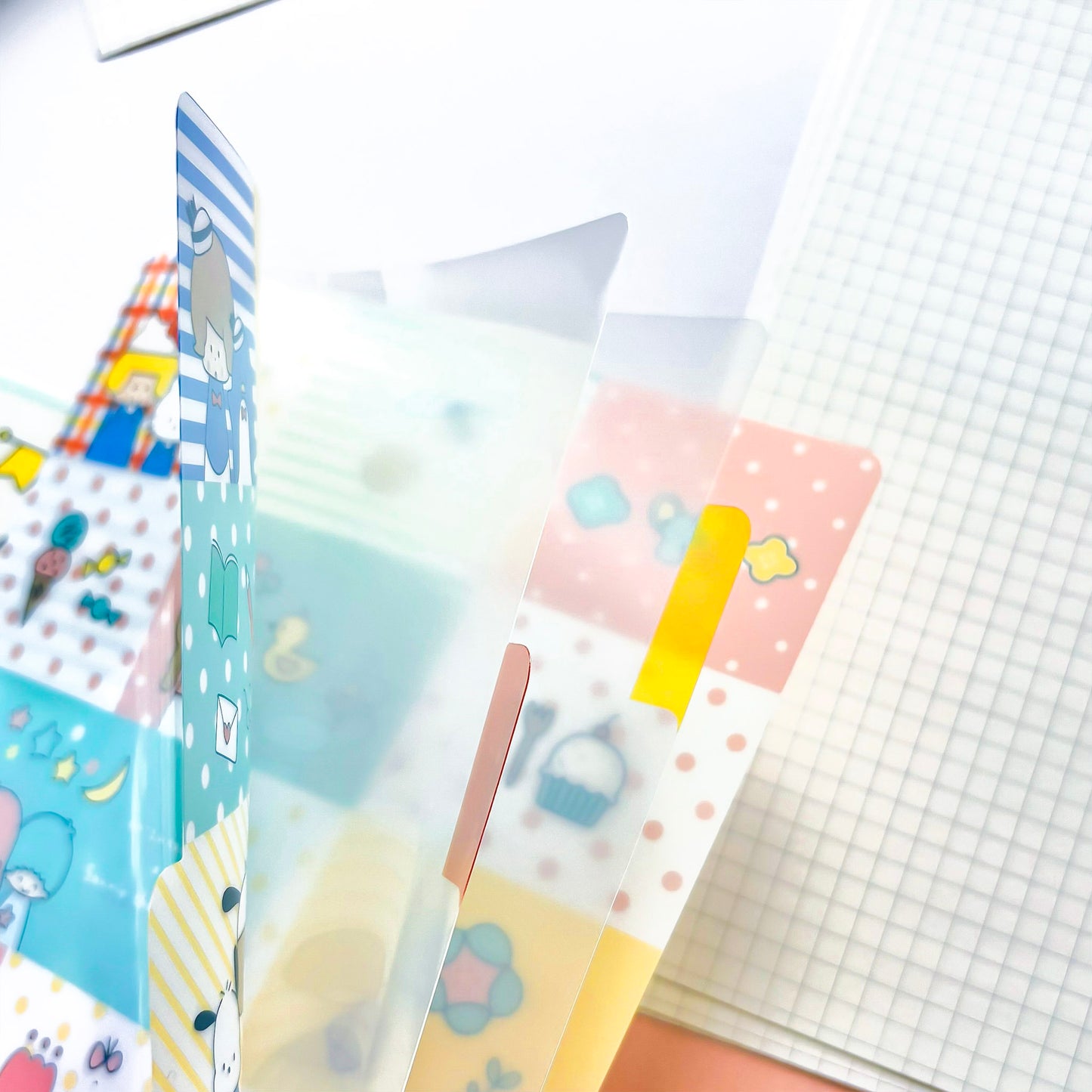Limited Edition A5 Clear File - mizutama x Sanrio Characters