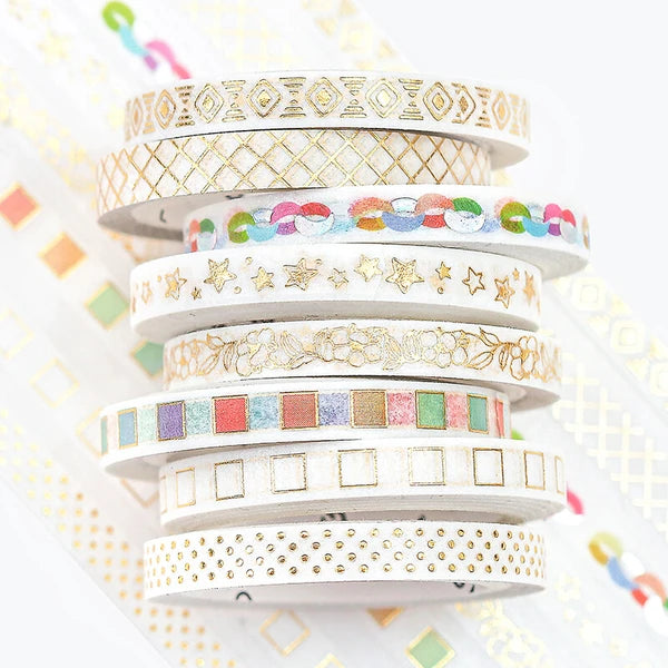 Slim Washi Tape - Mistery Pattern