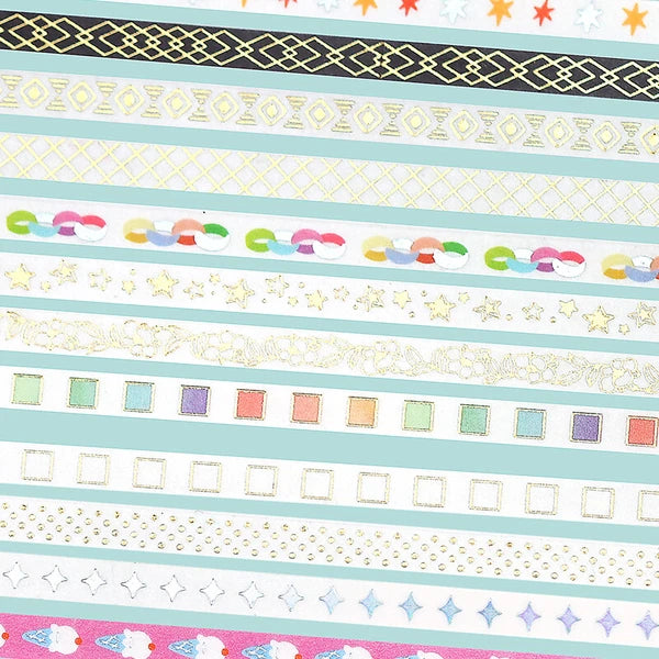 Slim Washi Tape - Mistery Pattern