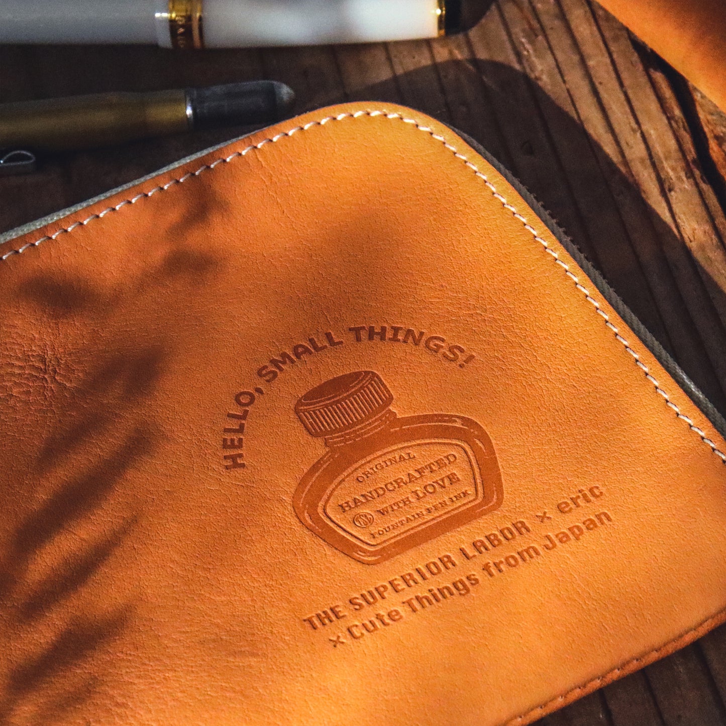 TSL x eric x CTFJ / Utility Leather Pouch