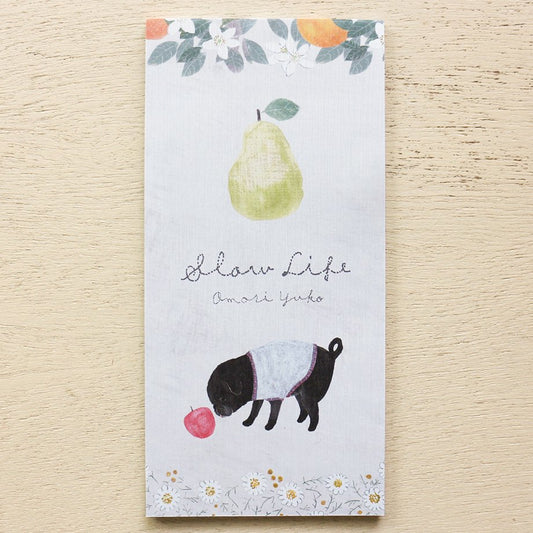 Yuko Omori Memo Pad - Slow Life