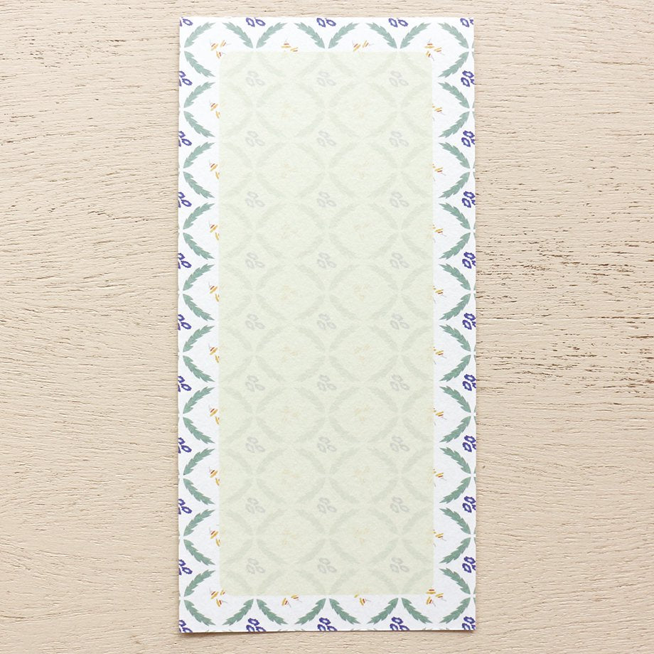 Chihiro Yasuhara Memo Pad - Botanical