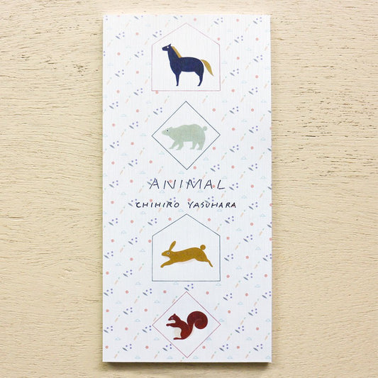 Chihiro Yasuhara / Memo Pad - Animal