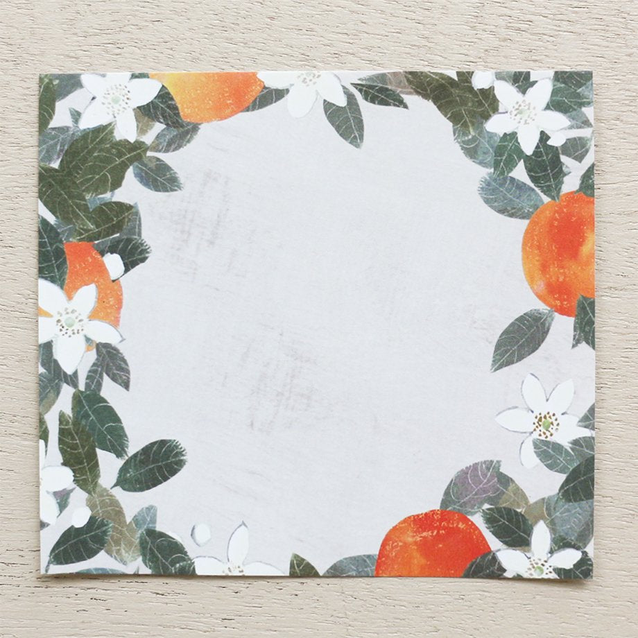 Yuko Omori Square Memo Pad - Slow Life