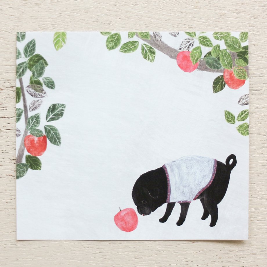 Yuko Omori Square Memo Pad - Slow Life