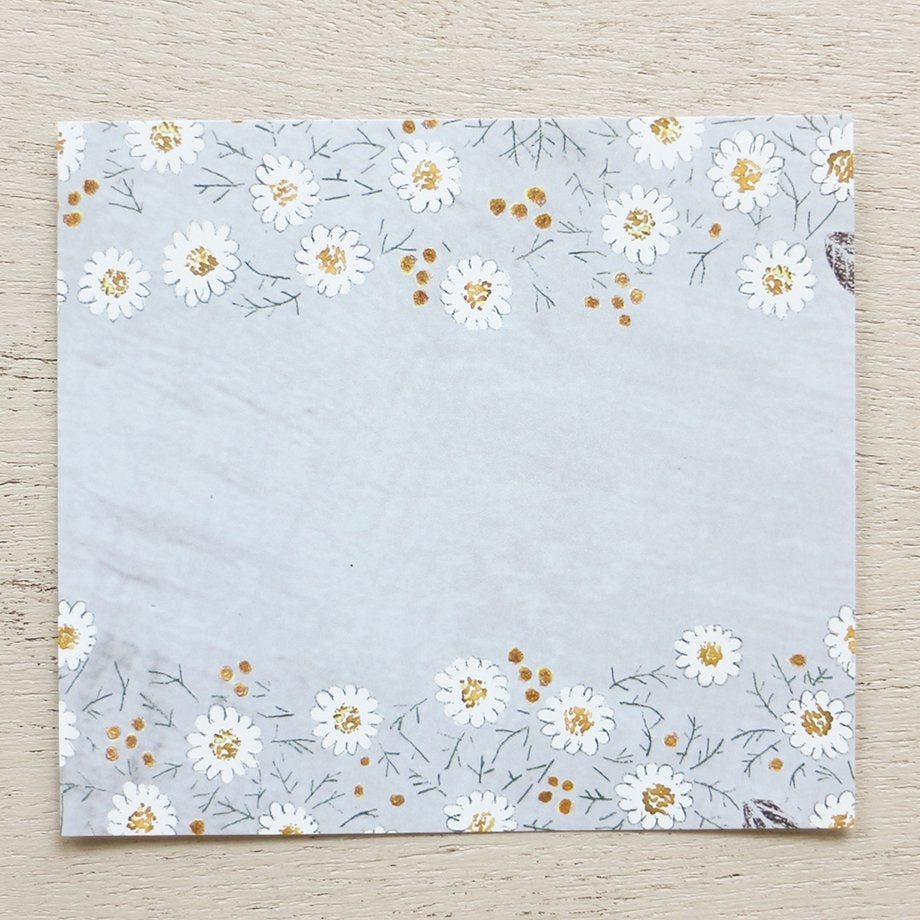 Yuko Omori Square Memo Pad - Slow Life
