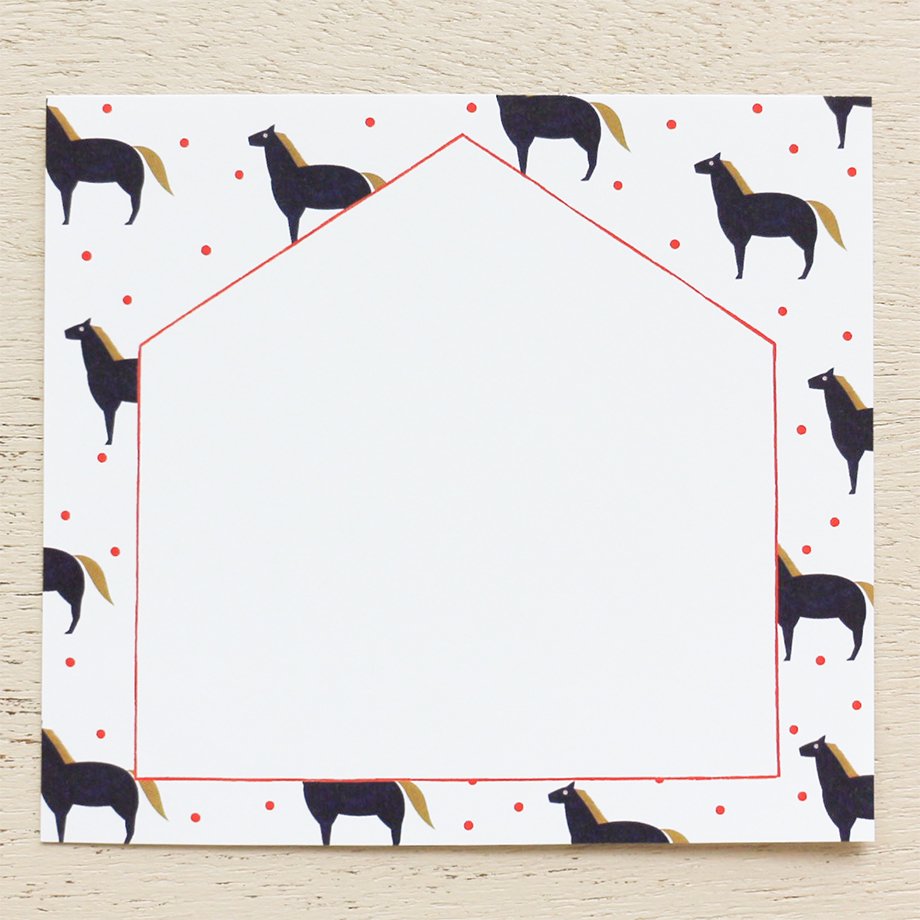 Chihiro Yasuhara Square Memo Pad - Animal