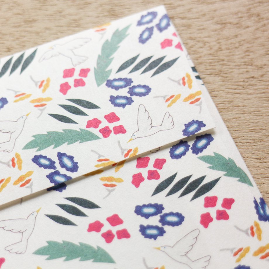 Chihiro Yasuhara Envelope Set - Botanical