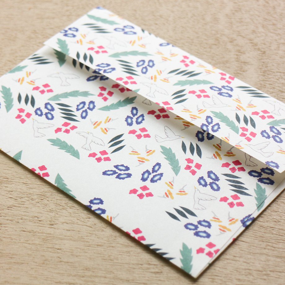 Chihiro Yasuhara Envelope Set - Botanical