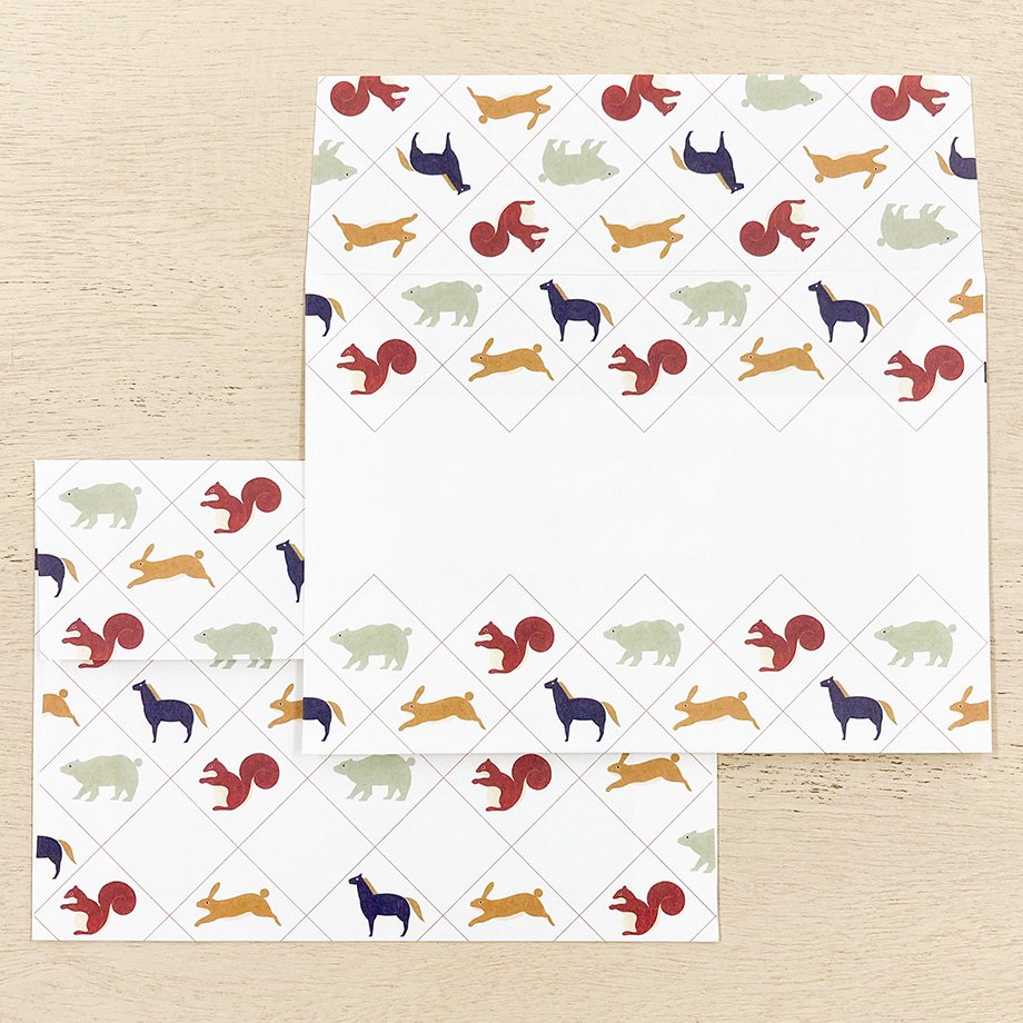 Chihiro Yasuhara Envelope Set - Animal