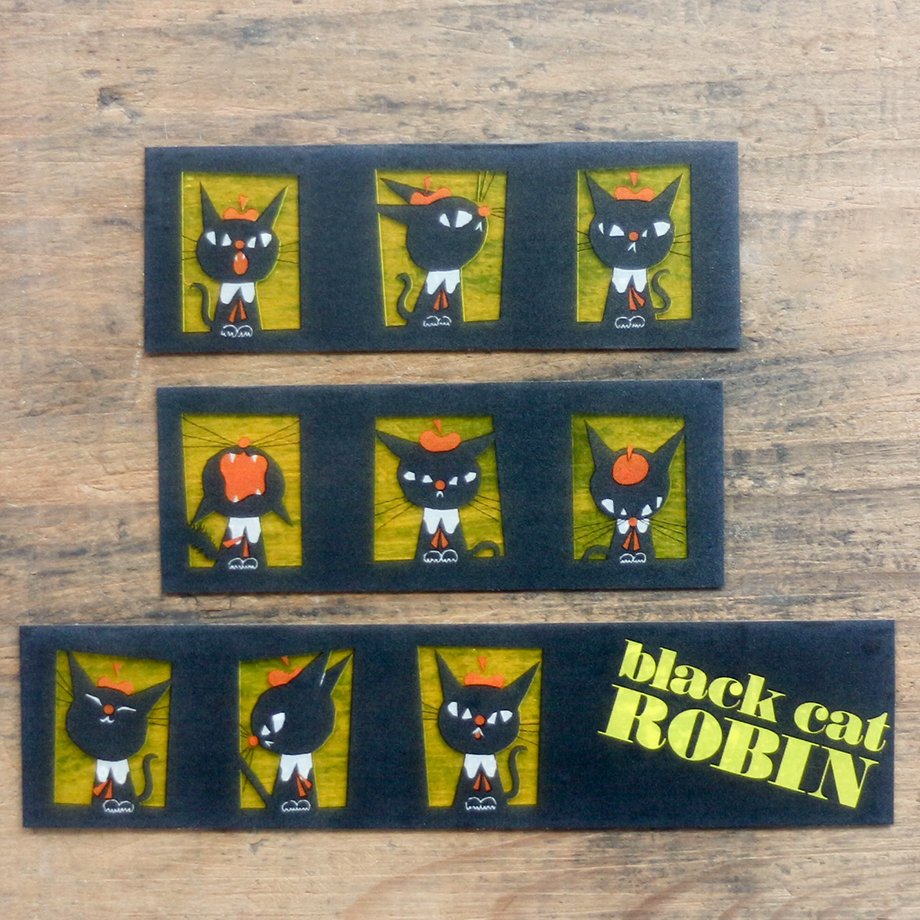Black Robin Clear Tape - Faces