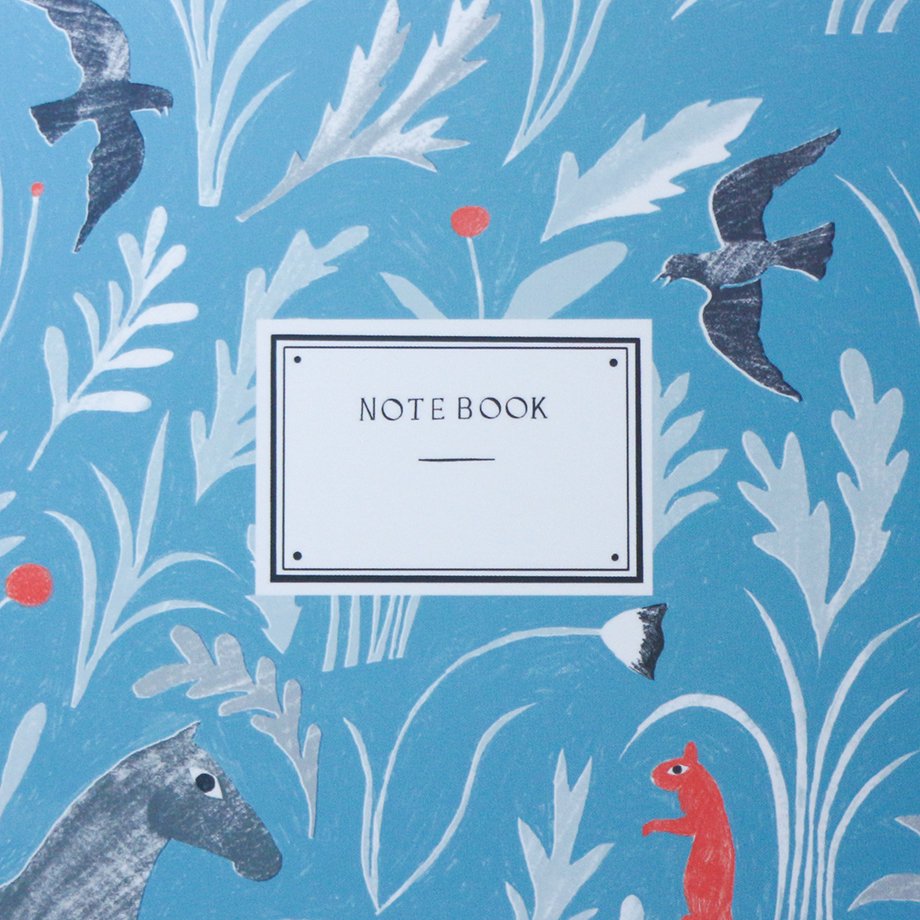 Nishi Shuku A5 Notebook - Garden