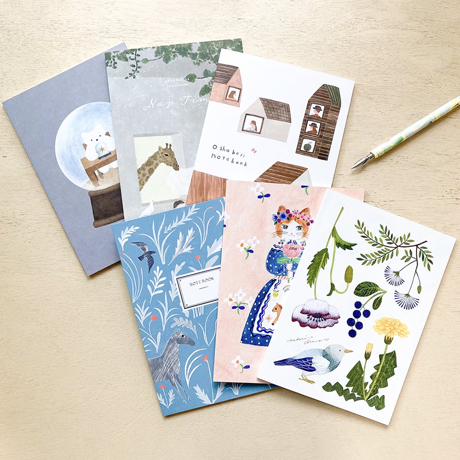 Nishi Shuku A5 Notebook - Garden